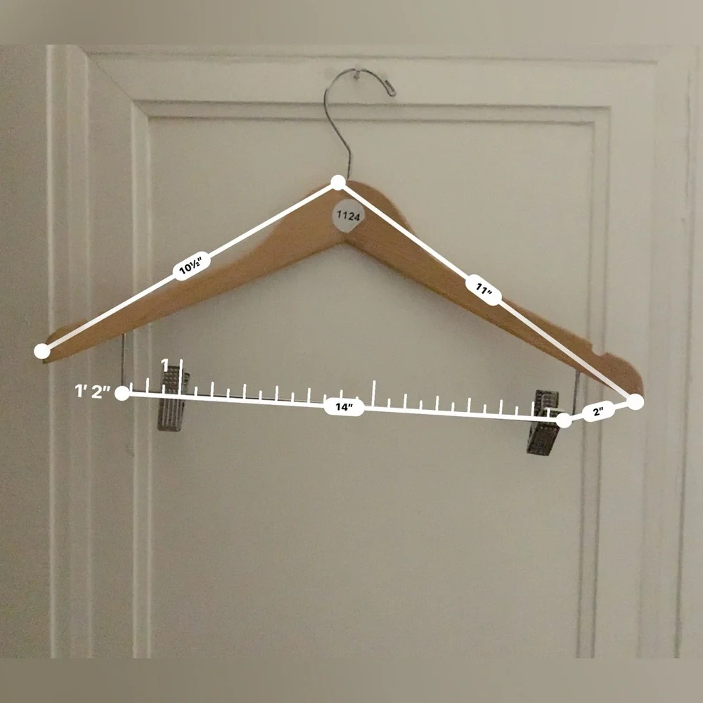 Wooden hangers 3 different styles to choose OS
